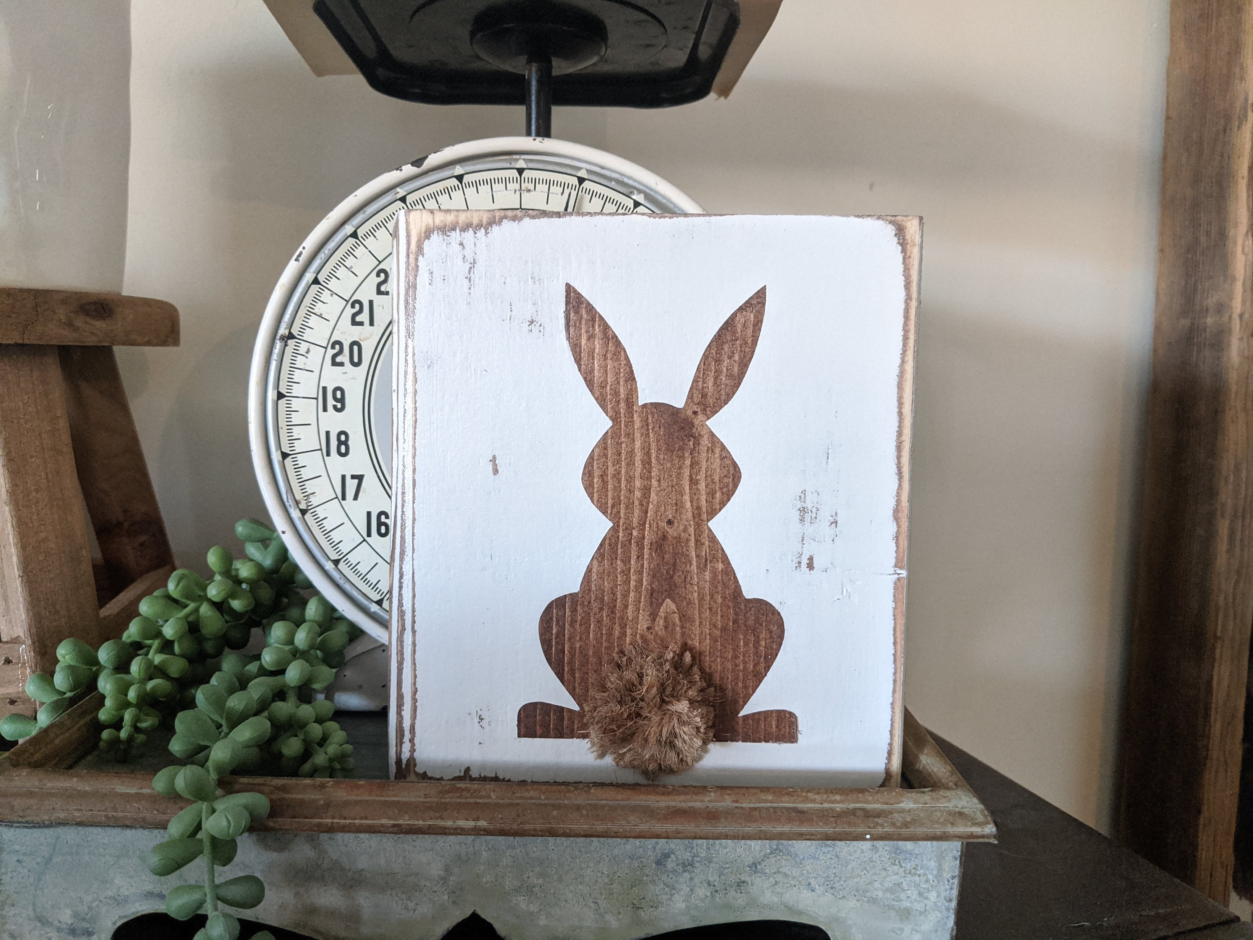 Easter Rabbit Self-locking Building Blocks